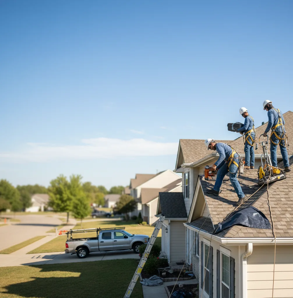 Roof Repair in Leawood